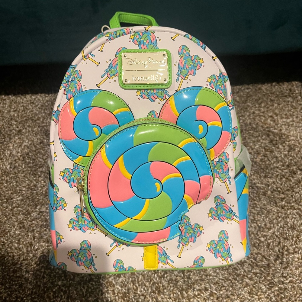 Disney Lollipop Loungefly Mini Backpack